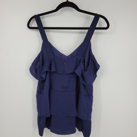 Michael Michael Kors Layered Tiered Sleeveless Top Size M - Picture 4 of 14